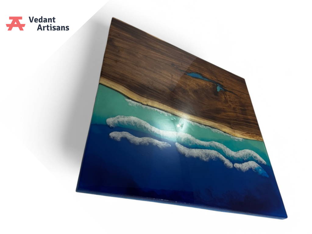 Oak Square Coffee Table - Buy Premium Design Online
